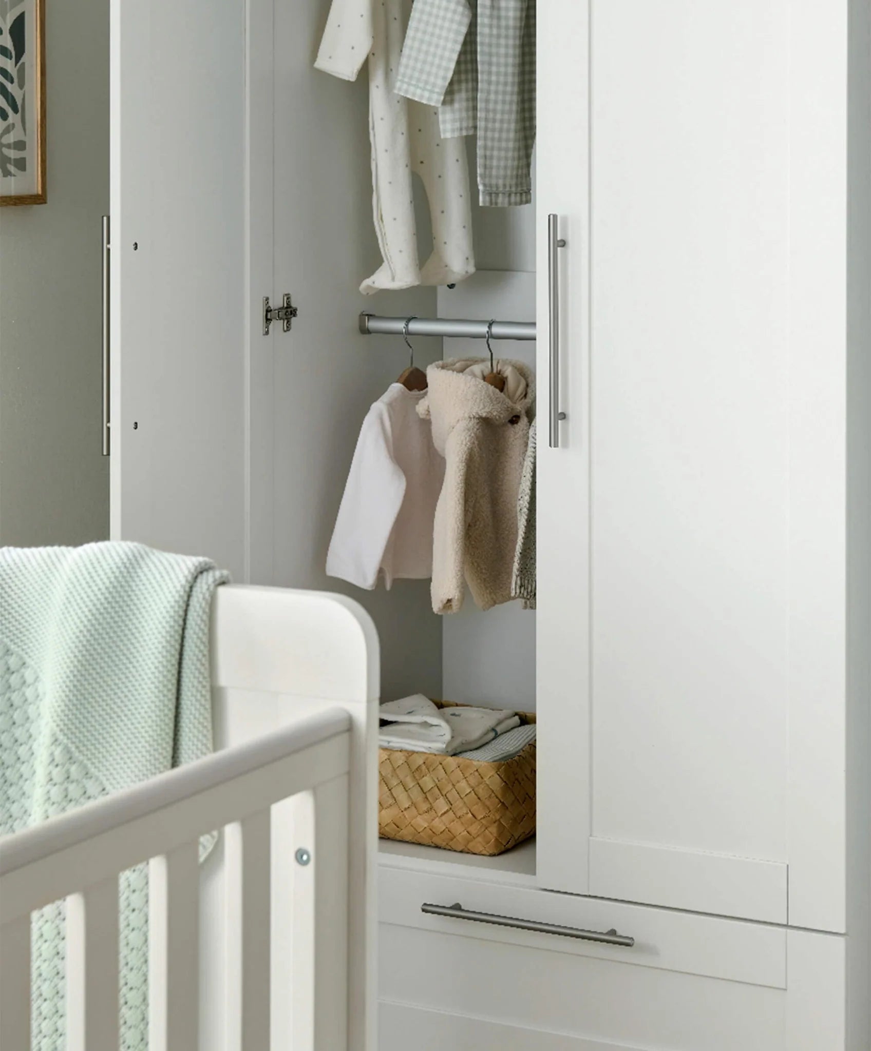 Mamas & Papas Hampden Wardrobe - White | Mamas & Papas, Babies, Nursing, Wardrobe