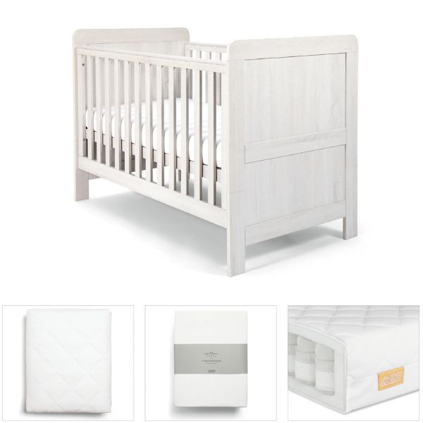 Mamas & Papas Anti-Allergy Quilted Cotbed Mattress Protector | Mamas & Papas, Babies, Nursing, Mattress Protector