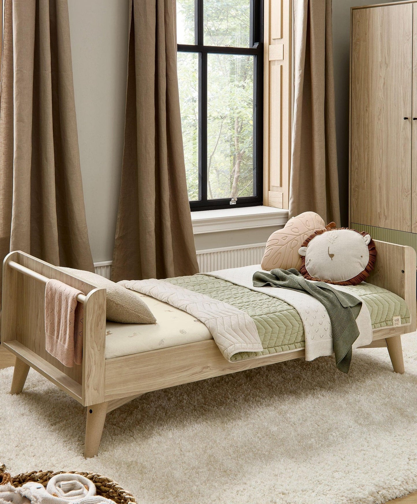 Mamas & Papas Coxley Cotbed Natural | Mamas & Papas, Babies, Nursing, 