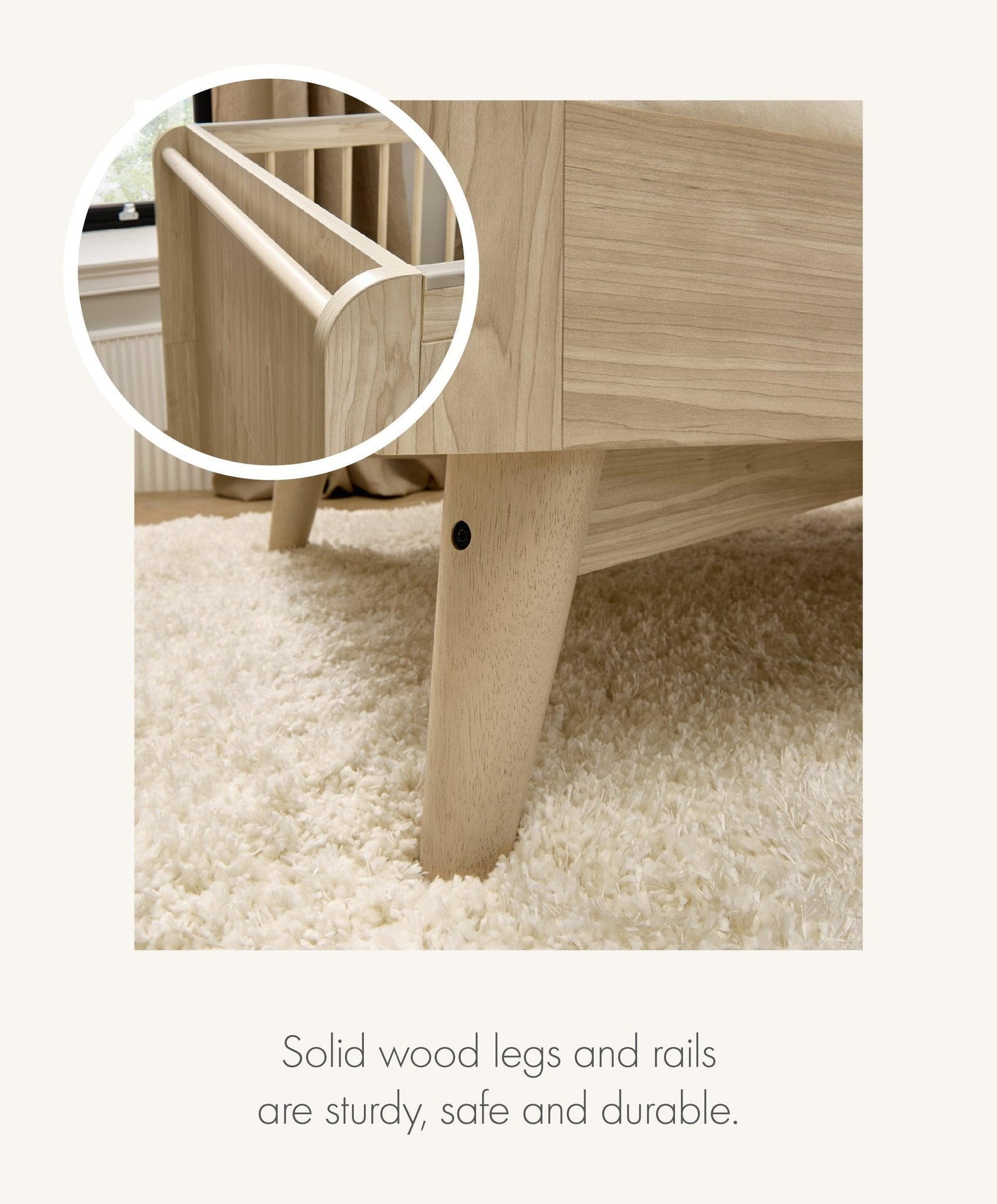 Mamas & Papas Coxley Cotbed Natural | Mamas & Papas, Babies, Nursing, 