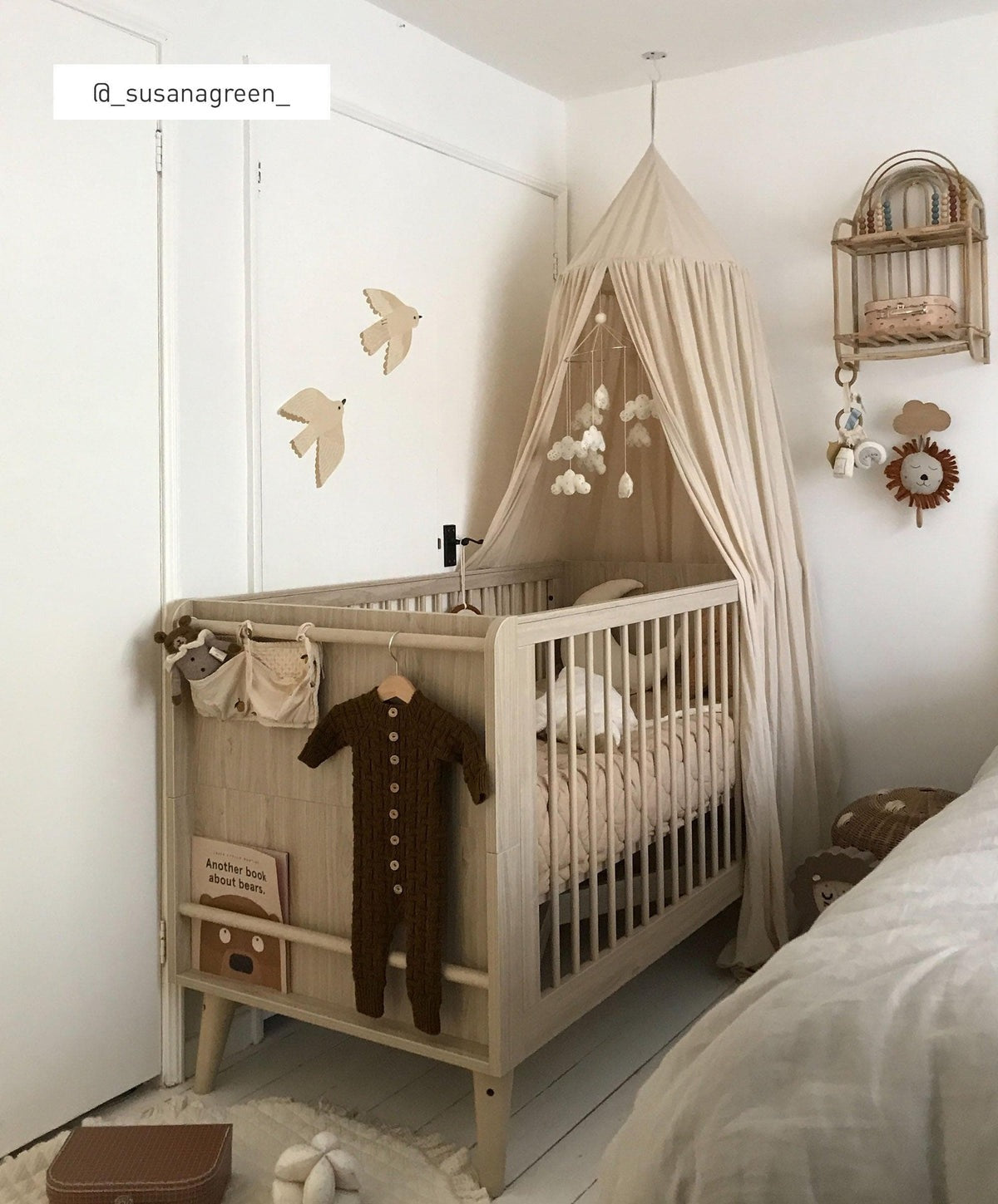 Mamas & Papas Coxley Cotbed Natural | Mamas & Papas, Babies, Nursing, 