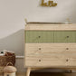 Mamas & Papas Coxley Nusery Dresser Changer Natural - Olive Green | Mamas & Papas, Babies, Nursing, Dresser