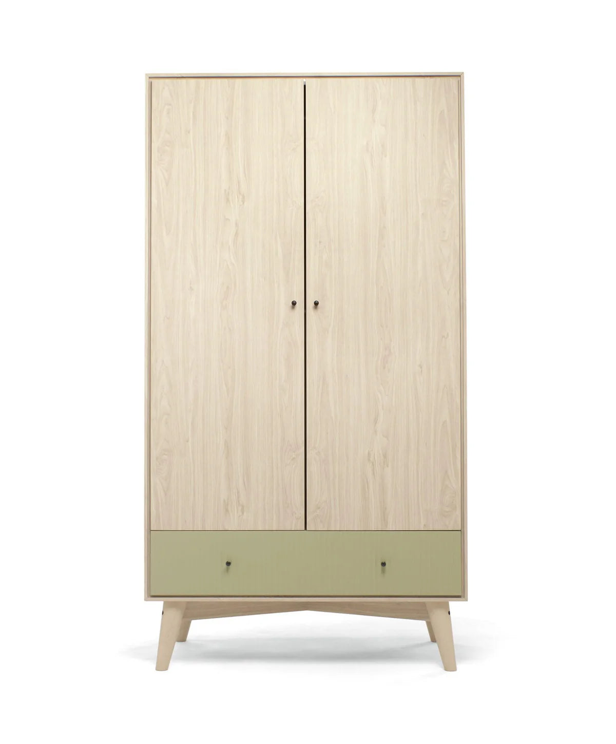 Mamas & Papas Coxley Wardrobe - Natural/ Olive Green | Mamas & Papas, Babies, Nursing, 