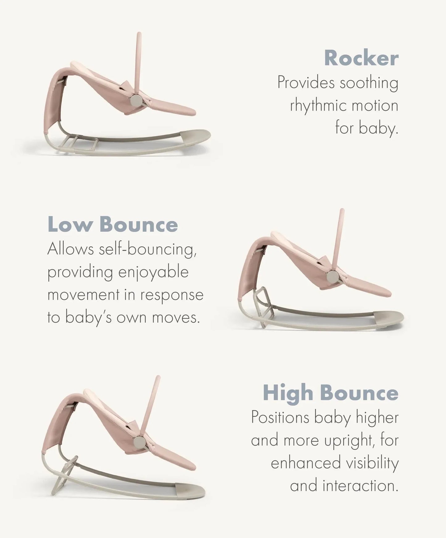 Mamas & Papas Tempo 3-in-1 Rocker & Bouncer | Mamas & Papas, Babies, Nursing, Bouncer
