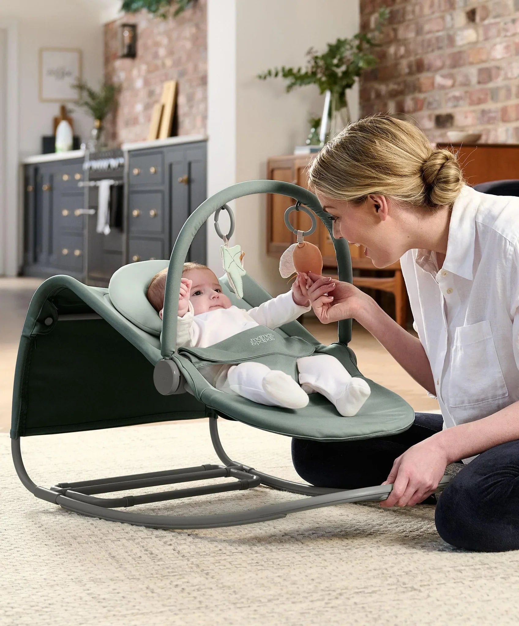 Mamas & Papas Tempo 3-in-1 Rocker & Bouncer | Mamas & Papas, Babies, Nursing, Bouncer
