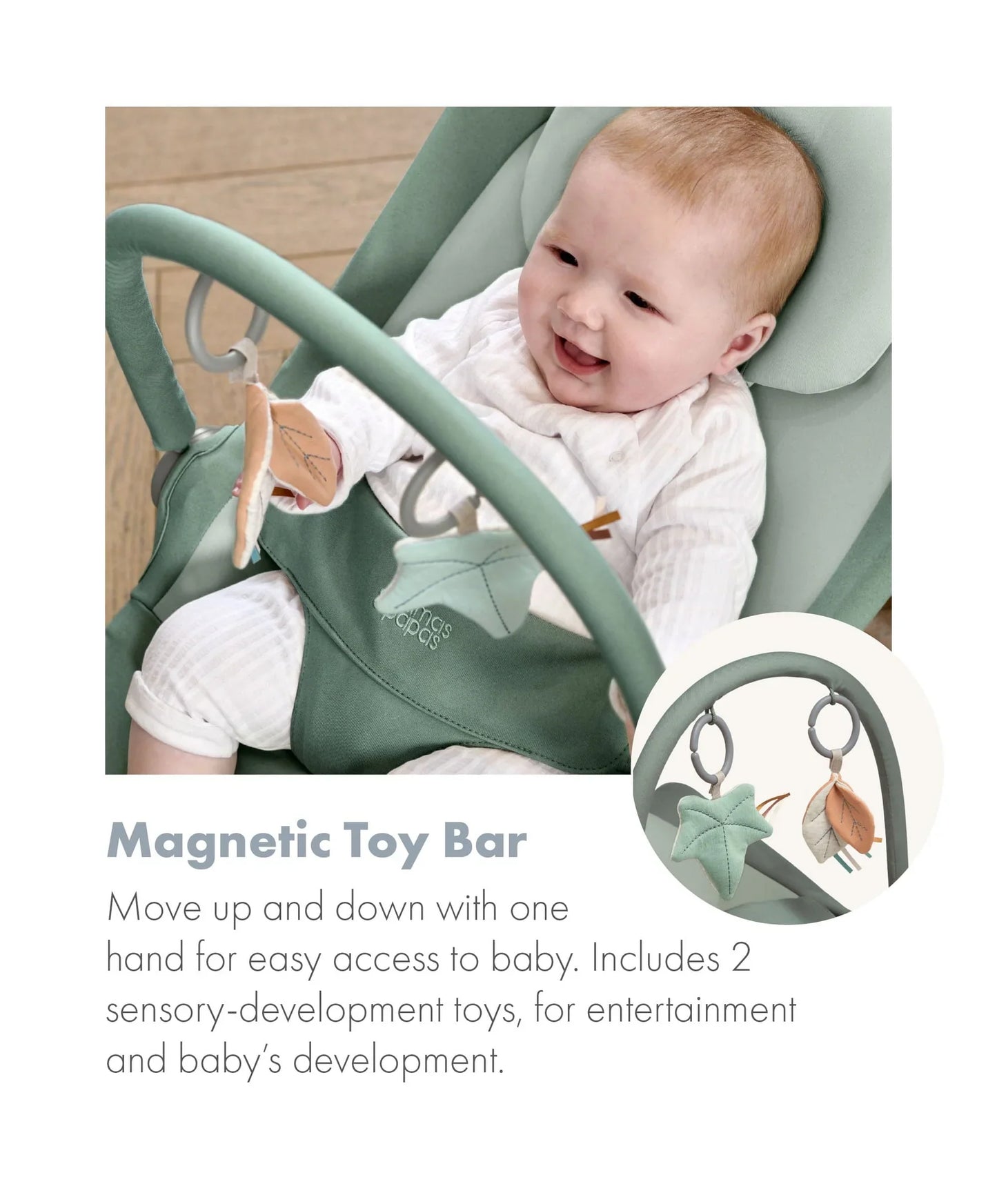 Mamas & Papas Tempo 3-in-1 Rocker & Bouncer | Mamas & Papas, Babies, Nursing, Bouncer