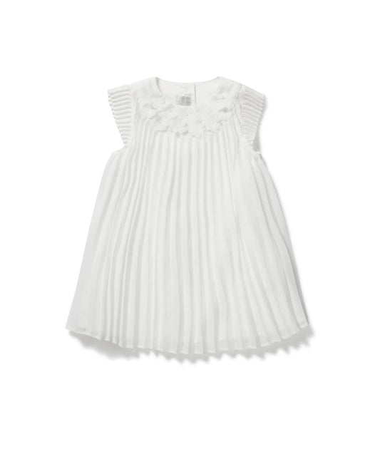 Mamas & Papas Flower Applique Pleat Dress | Mamas & Papas, Babies, Nursing, Dress