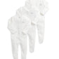 Organic Sleepsuits (3 Pack) - White