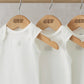 Bodys bio sans manches (lot de 5) - Blanc