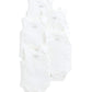 Bodys bio sans manches (lot de 5) - Blanc
