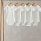 Mamas & Papas Organic Shortsleeved Bodysuits (5 Pack) - White Sleepsuit