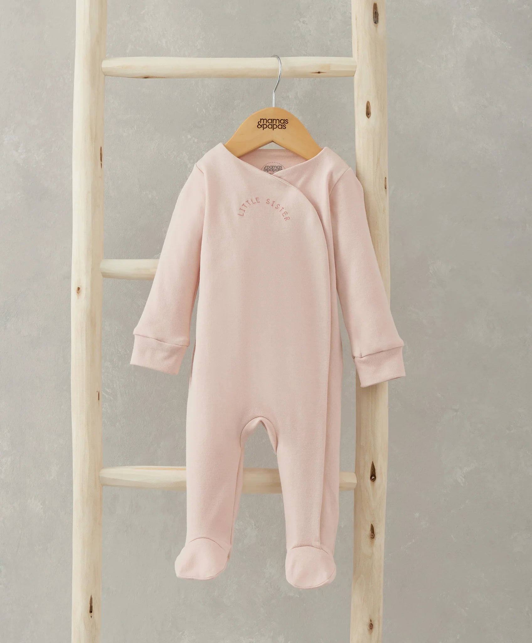 Mamas & Papas Little Sister All In One - Pink | Mamas & Papas, Babies, Nursing, Sleepsuit