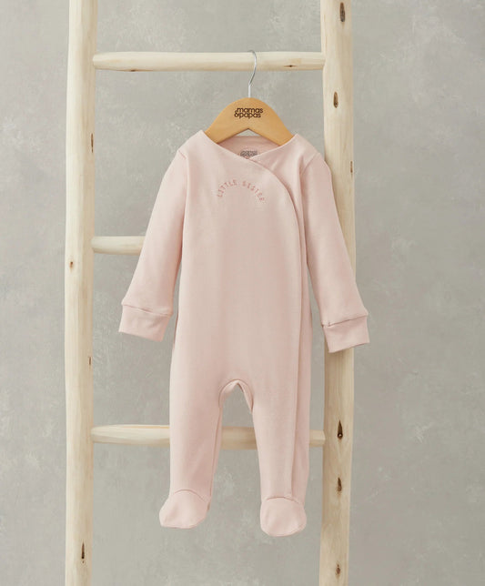 Mamas & Papas Little Sister All In One - Pink | Mamas & Papas, Babies, Nursing, Sleepsuit