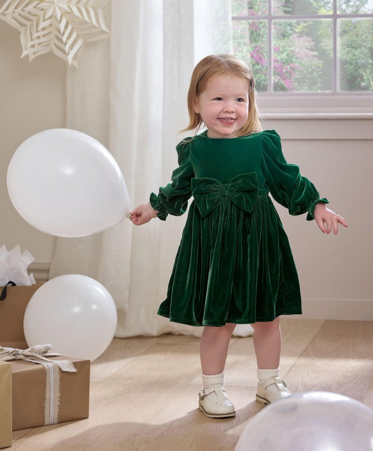 Mamas & Papas Velvet Bow Dress Green | Mamas & Papas, Babies, Nursing, Dress