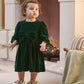 Mamas & Papas Velvet Bow Dress Green | Mamas & Papas, Babies, Nursing, Dress