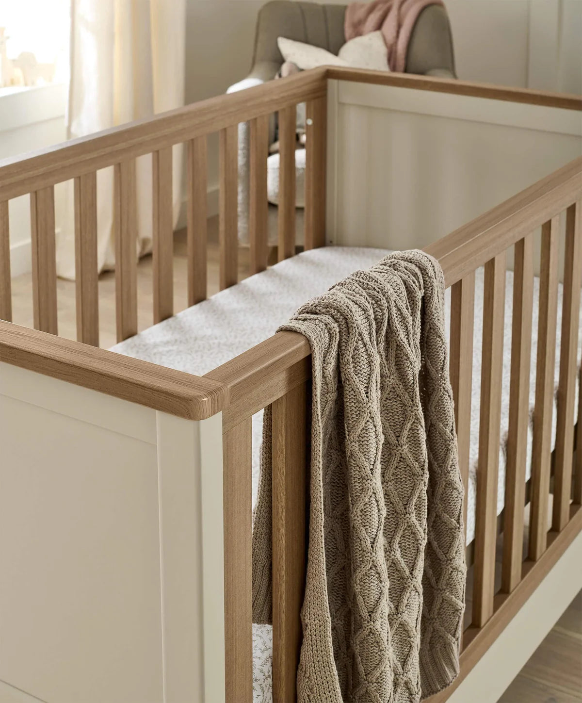 Mamas & Papas Harwell Cotbed - Cashmere | Mamas & Papas, Babies, Nursing, Cot
