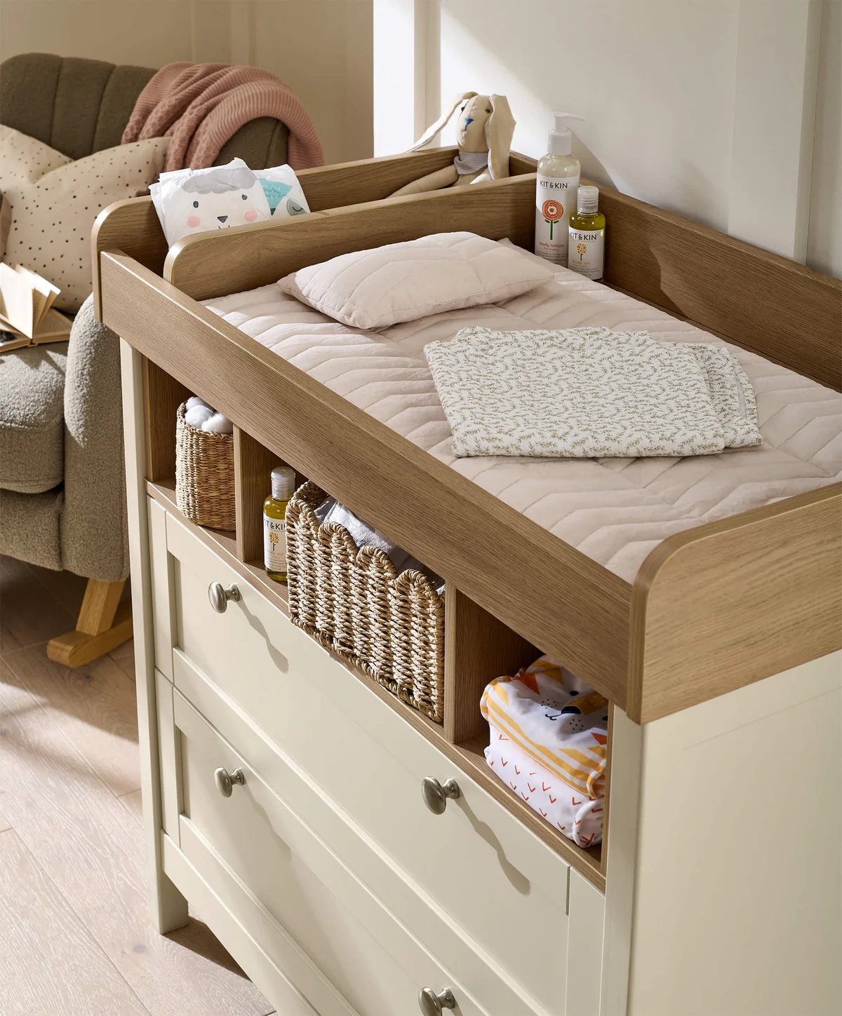 Mamas & Papas Harwell Dresser Changer - Cashmere | Mamas & Papas, Babies, Nursing, Dresser
