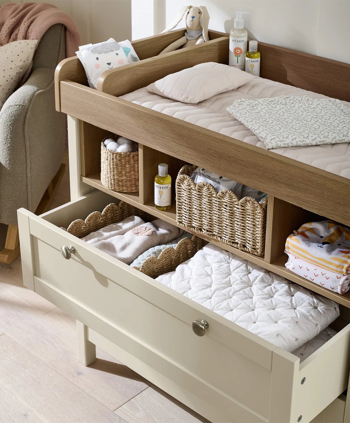 Mamas & Papas Harwell Dresser Changer - Cashmere | Mamas & Papas, Babies, Nursing, Dresser