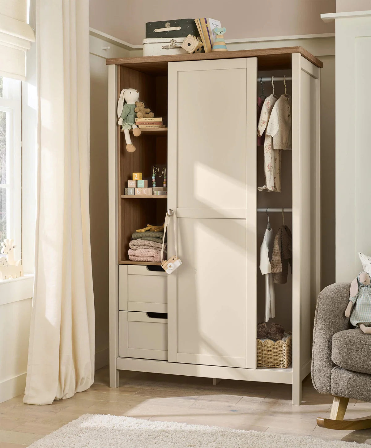 Mamas & Papas Harwell Wardrobe - Cashmere | Mamas & Papas, Babies, Nursing, Wardrobe