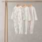 Mamas & Papas Watercolour Flowers Sleepsuits (Set of 3) | Mamas & Papas, Babies, Nursing, Bodysuit