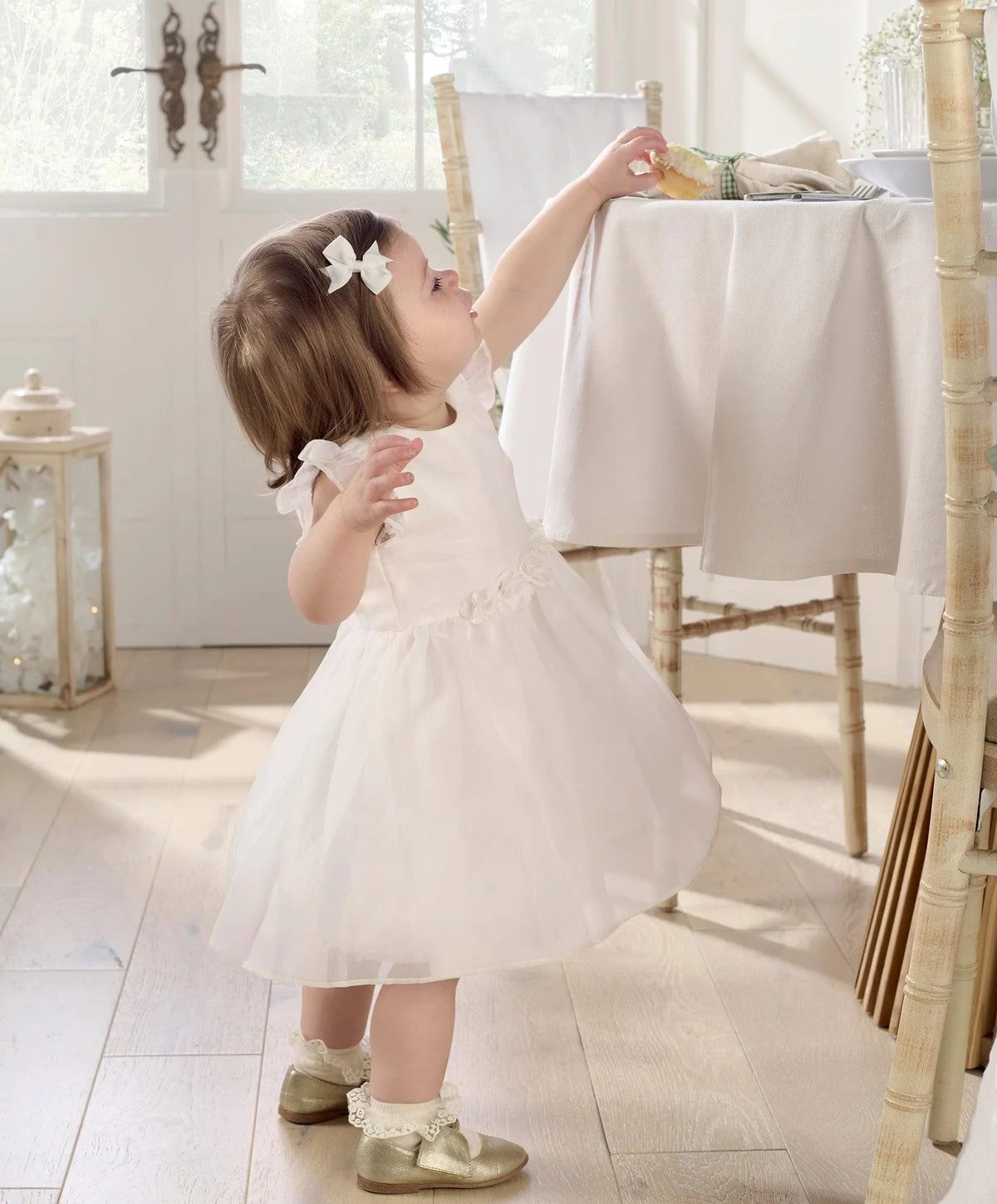 Mamas & Papas Organza Flower Dress | Mamas & Papas, Babies, Nursing, Dress