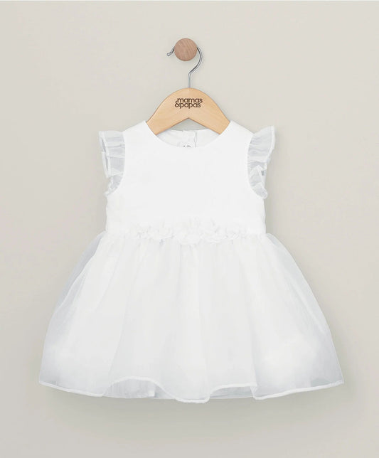 Mamas & Papas Organza Flower Dress | Mamas & Papas, Babies, Nursing, Dress