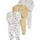 Mamas & Papas Transport Sleepsuits (Set of 3) | Mamas & Papas, Babies, Nursing, Sleepsuit