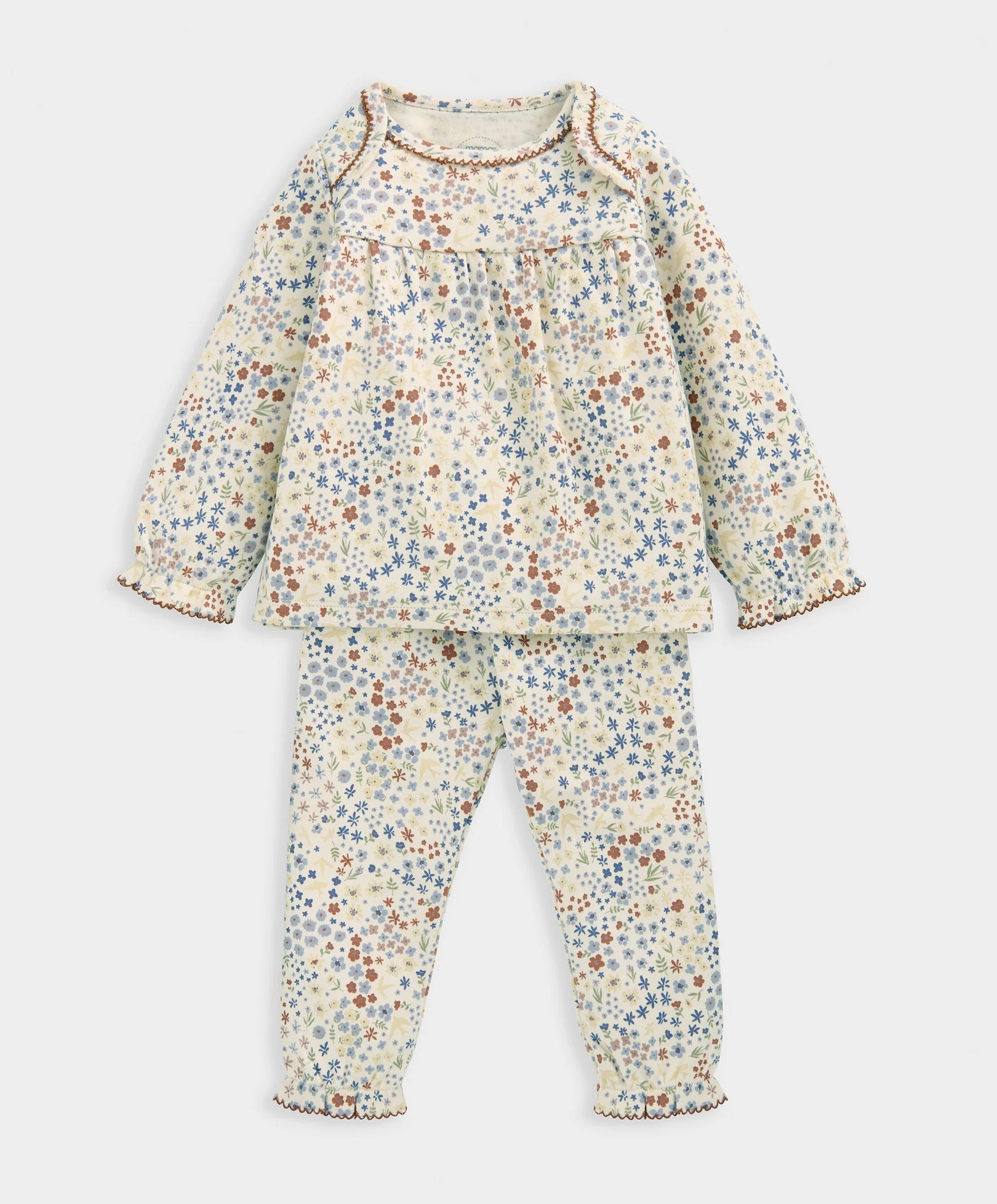 Mamas & Papas Ditsy Floral Pyjamas | Mamas & Papas, Babies, Nursing, Sleepsuit