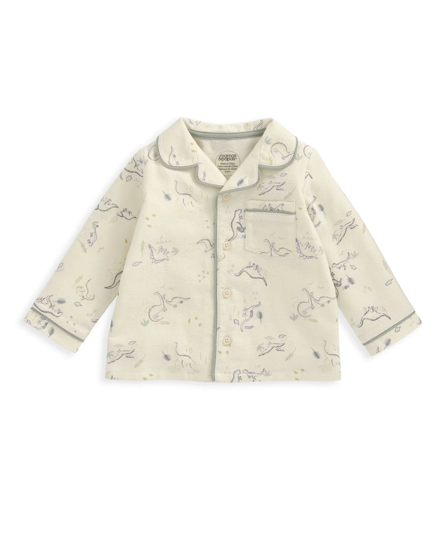 Mamas & Papas Dino Woven Pyjamas | Mamas & Papas, Babies, Nursing, Sleepsuit