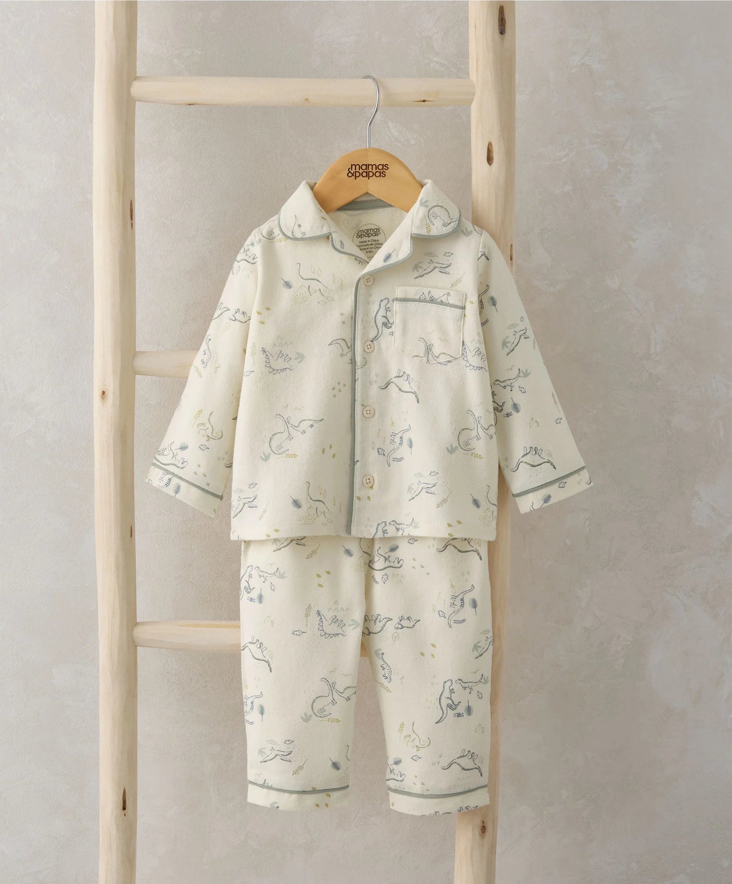 Mamas & Papas Dino Woven Pyjamas | Mamas & Papas, Babies, Nursing, Sleepsuit