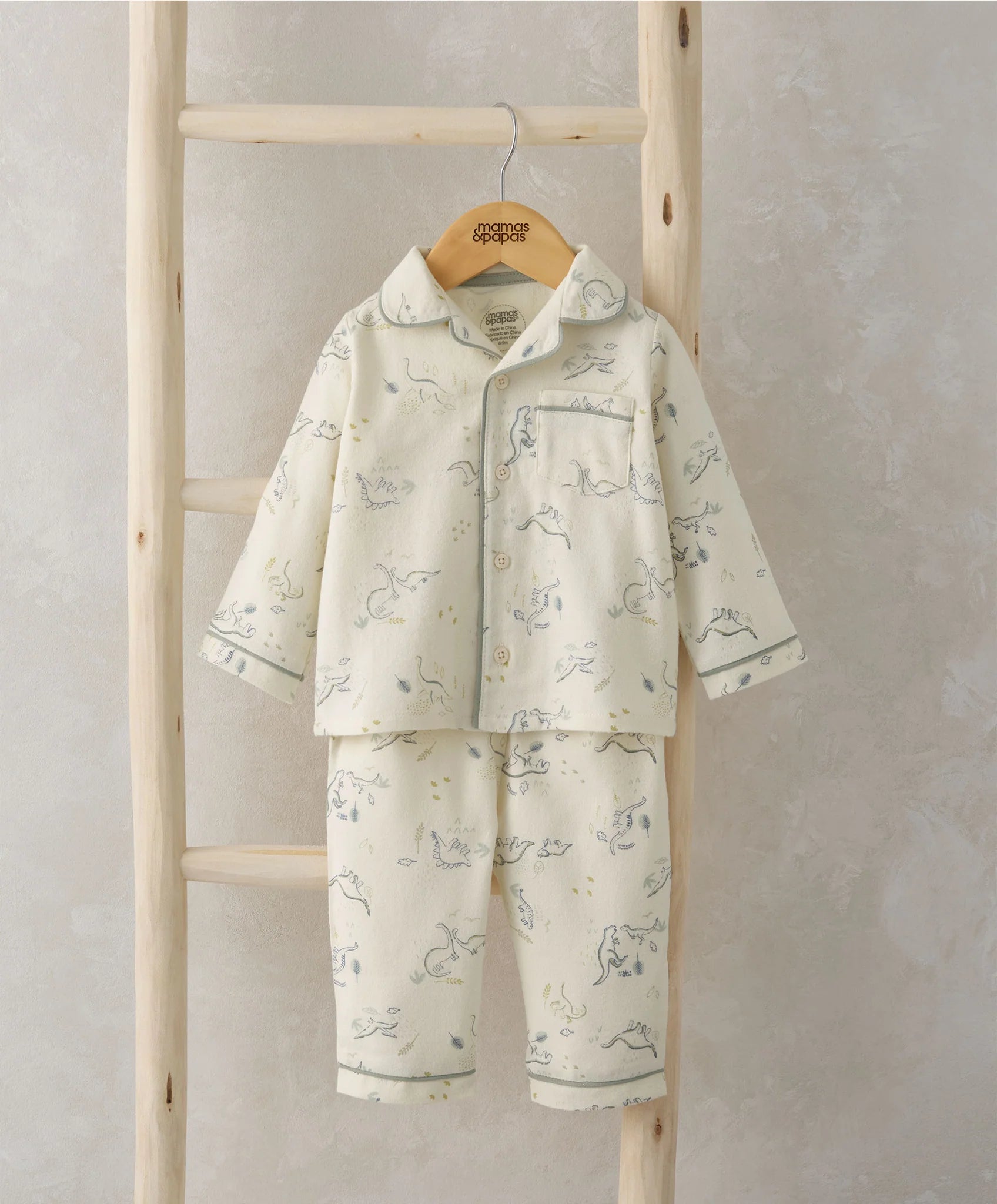 Mamas & Papas Dino Woven Pyjamas | Mamas & Papas, Babies, Nursing, Sleepsuit