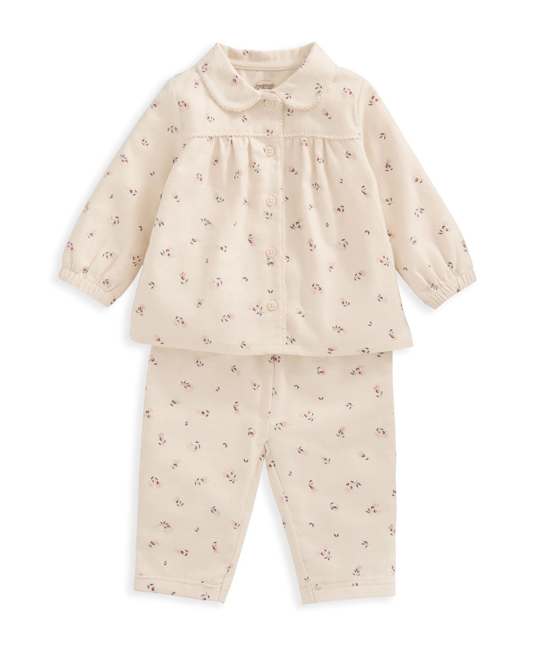 Mamas & Papas Cherry Woven Pyjamas | Mamas & Papas, Babies, Nursing, Sleepsuit