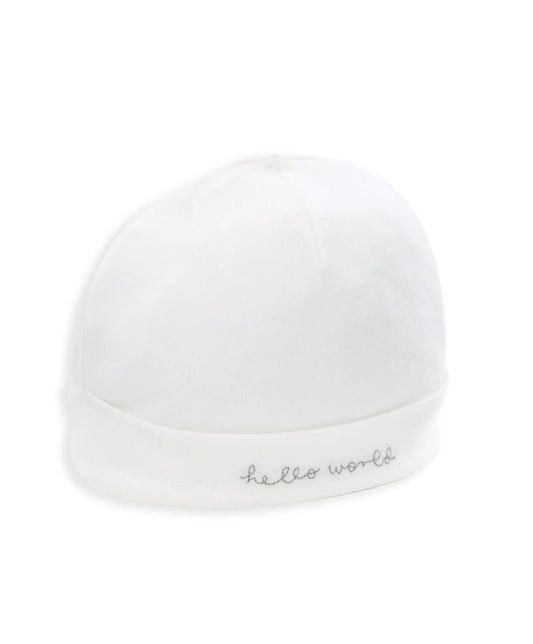 Mamas & Papas Hello World Hat & Booties - White | Mamas & Papas, Babies, Nursing, Accessory