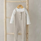 Mamas & Papas Ribbed Dungarees & Bodysuit Outfit Set - Oatmeal | Mamas & Papas, Babies, Nursing, Set