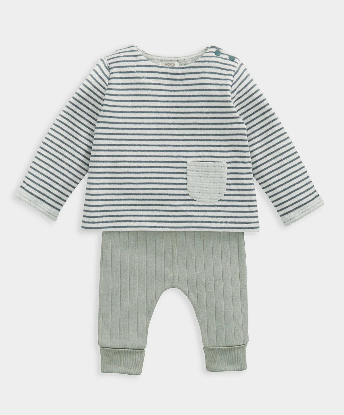Mamas & Papas Stripe Top & Leggings Outfit Set | Mamas & Papas, Babies, Nursing, Set
