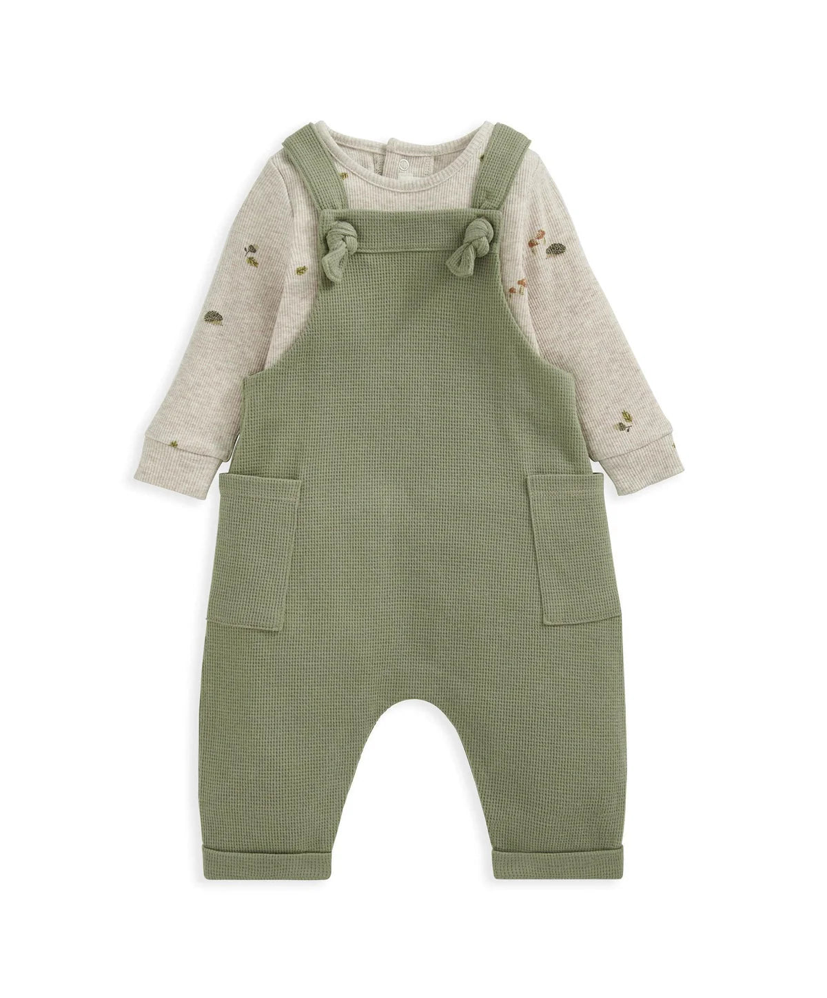 Mamas & Papas Dungarees & Bodysuit Outfit Set | Mamas & Papas, Babies, Nursing, Set