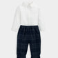 Mamas & Papas Woven Check Trousers & Bodysuit | Mamas & Papas, Babies, Nursing, Set