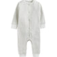 Mamas & Papas Ribbed Long-Sleeve Romper Grey | Mamas & Papas, Babies, Nursing, Romper