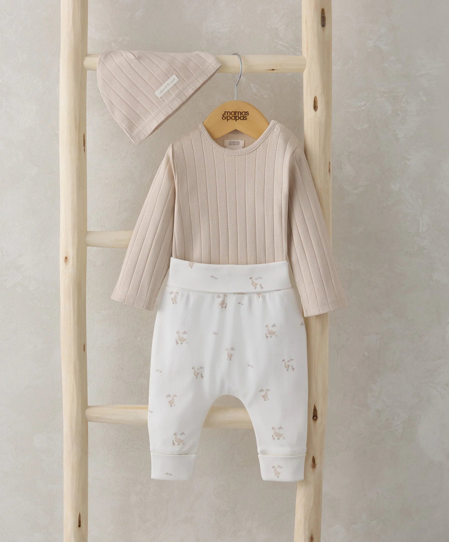 Mamas & Papas Duckling Bodysuit, Leggings & Hat Outfit Set | Mamas & Papas, Babies, Nursing, Set