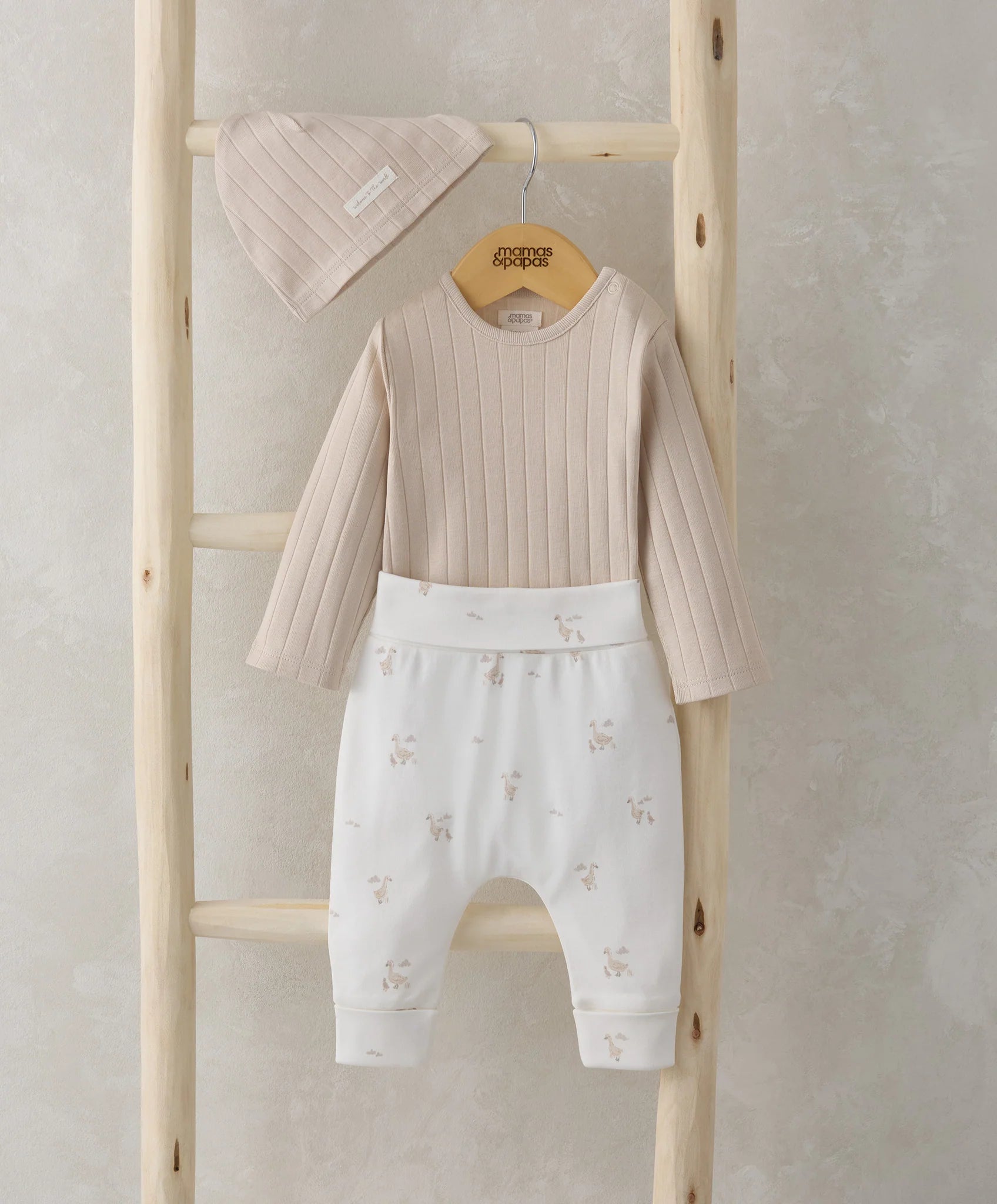 Mamas & Papas Duckling Bodysuit, Leggings & Hat Outfit Set | Mamas & Papas, Babies, Nursing, Set
