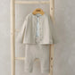 Mamas & Papas Duckling Jersey Jacket, Bodysuit & Leggings (Set of 3) Outfit Set