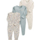 Mamas & Papas Ditsy Floral Sleepsuits (Set of 3) | Mamas & Papas, Babies, Nursing, Sleepsuit
