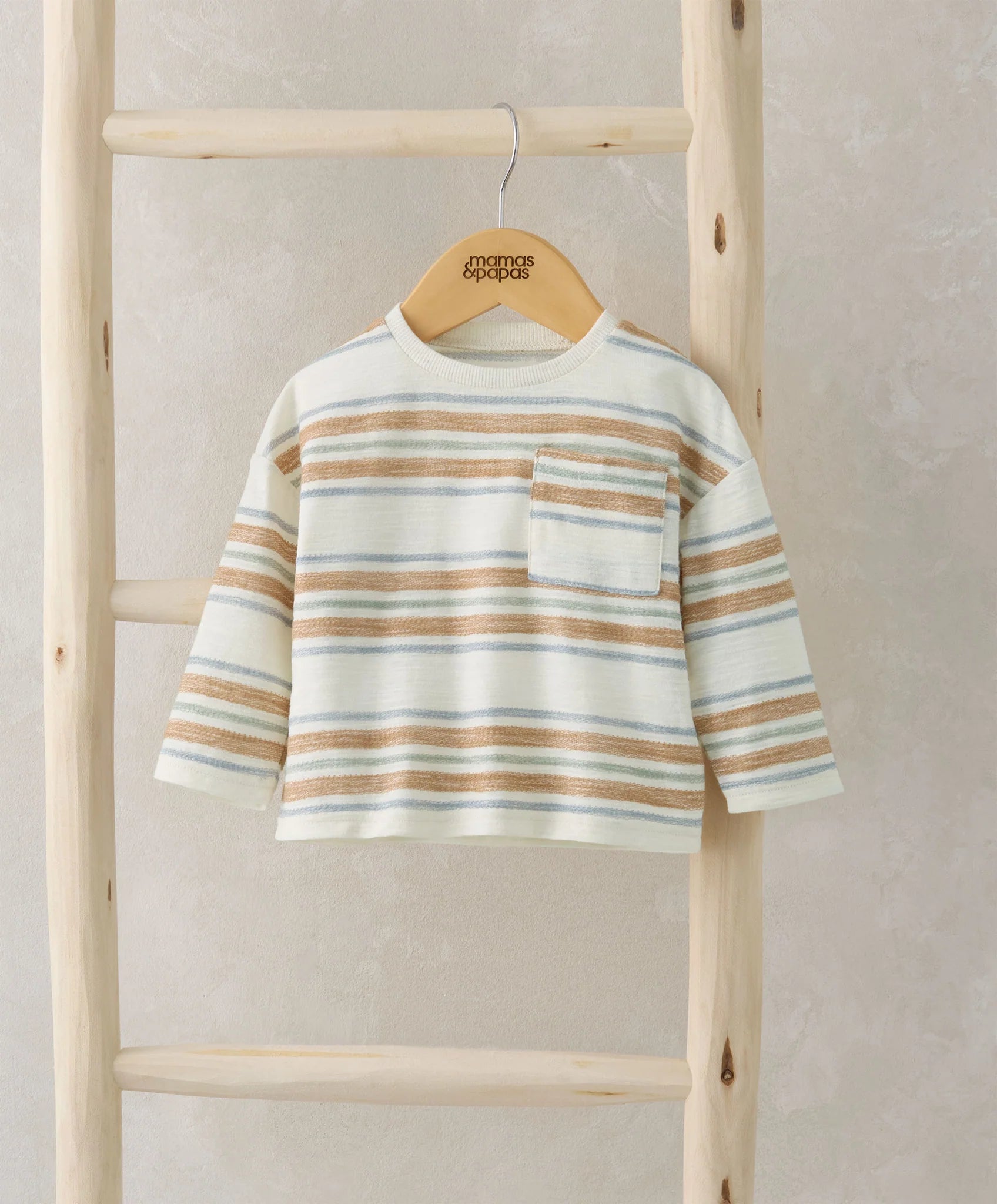 Mamas & Papas Stripe Long-Sleeve T-Shirt | Mamas & Papas, Babies, Nursing, Shirt