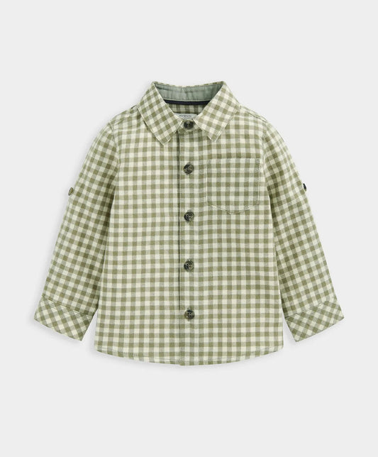 Mamas & Papas Check Shirt | Mamas & Papas, Babies, Nursing, Shirt