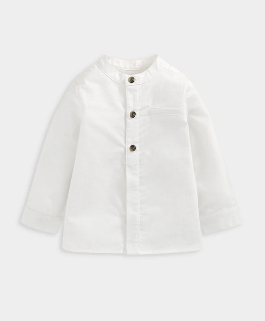 Mamas & Papas Grandad Collar Shirt | Mamas & Papas, Babies, Nursing, Shirt