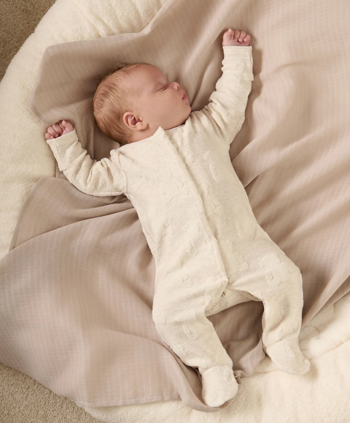 Mamas & Papas Teddy Bear All In One - Textured Brown | Mamas & Papas, Babies, Nursing, Sleepsuit