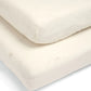 Cotbed Fitted Sheets Pack of 2 Welcome to the World Duckling - Cream