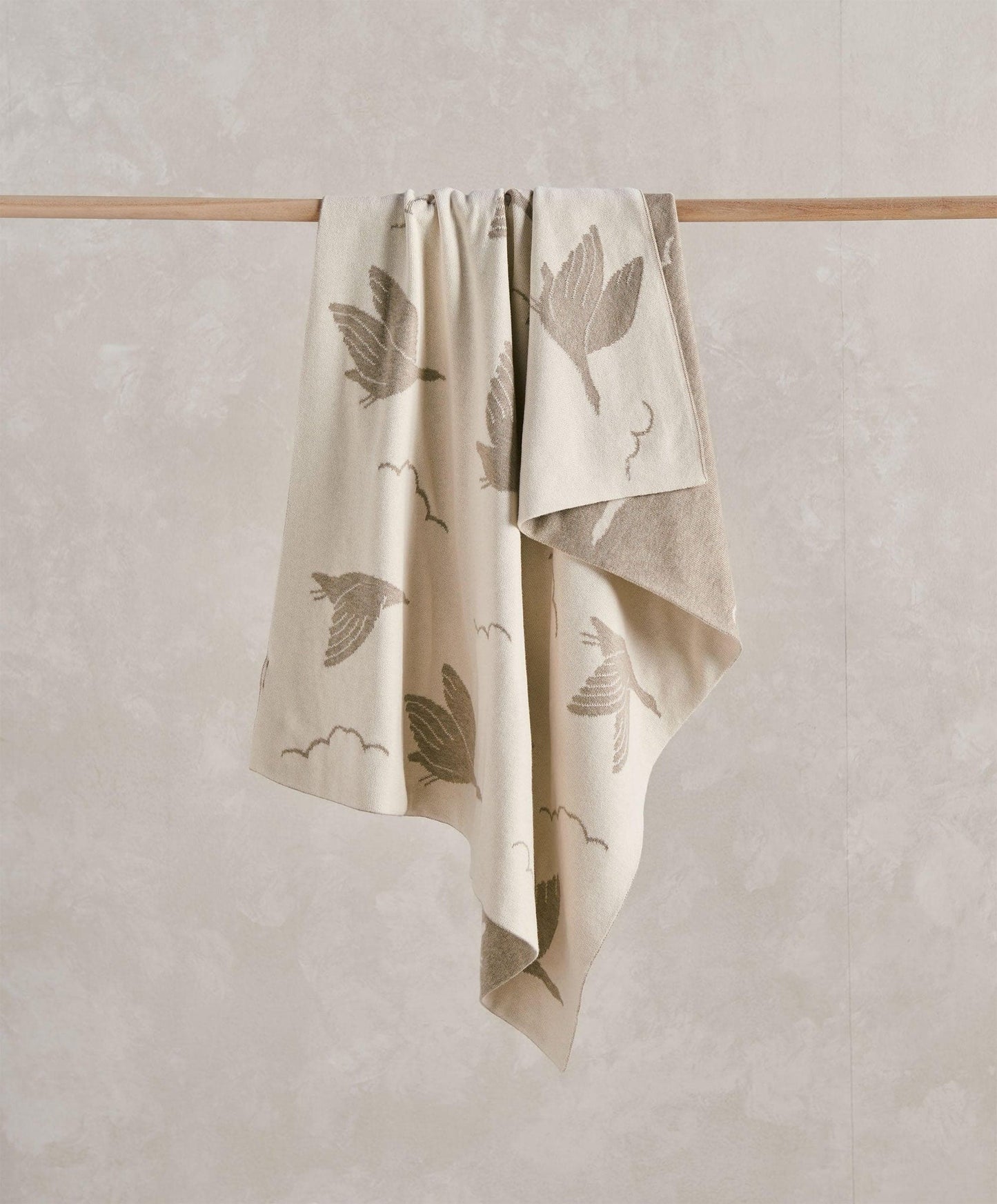 Mamas & Papas Knitted Blanket Welcome to the World Duckling Mocha | Mamas & Papas, Babies, Nursing, Blanket