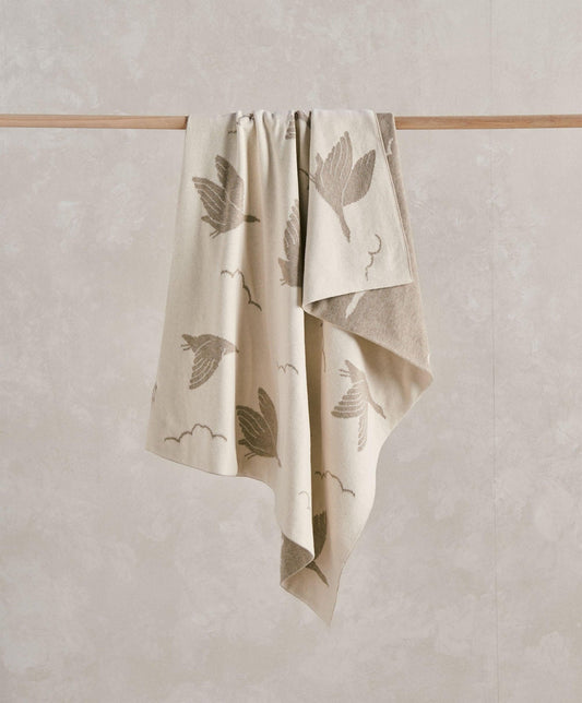 Mamas & Papas Knitted Blanket Welcome to the World Duckling Mocha | Mamas & Papas, Babies, Nursing, Blanket