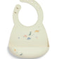 Pack of 2 Silicone Bibs With Print